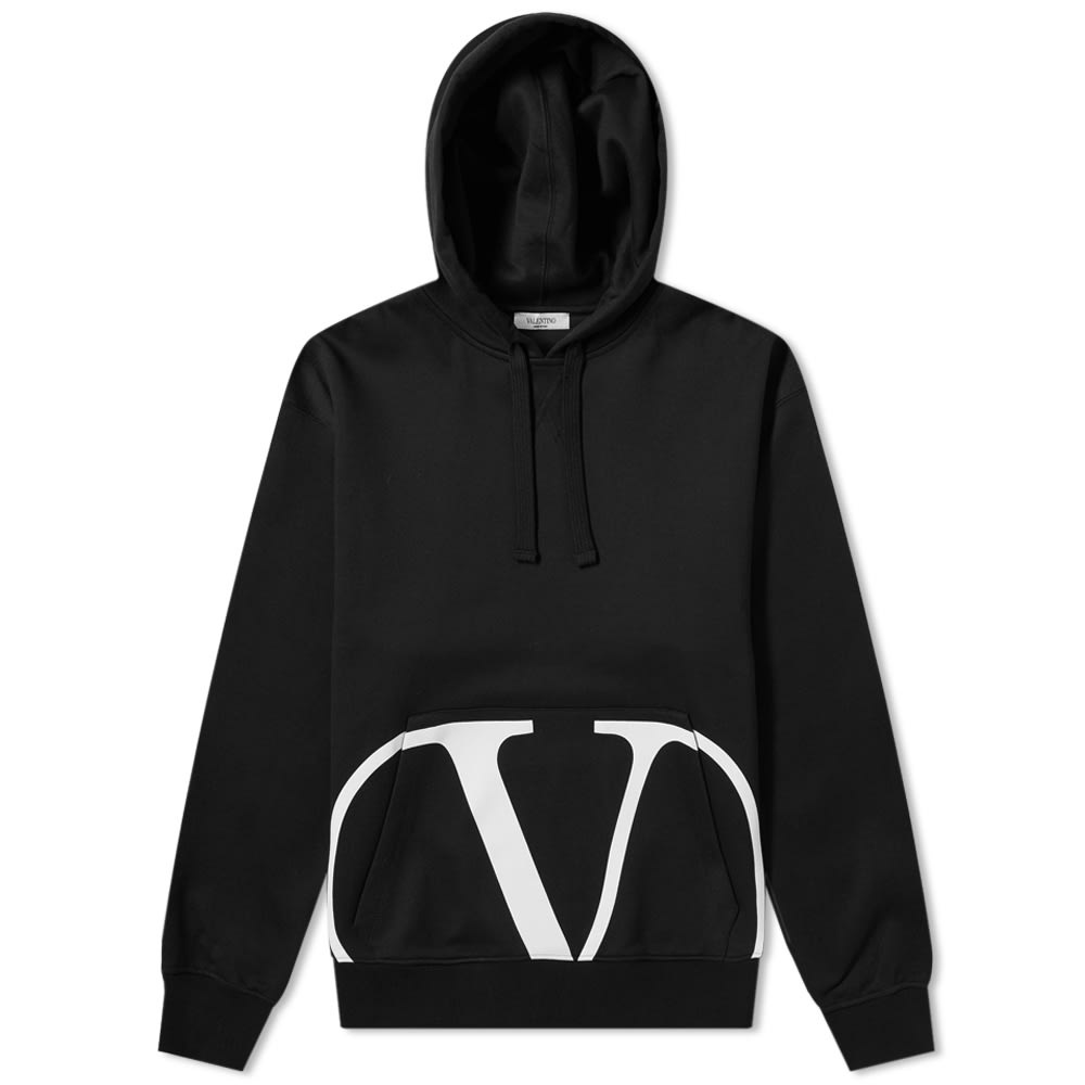 Valentino Go Logo Popover Hoody - 1