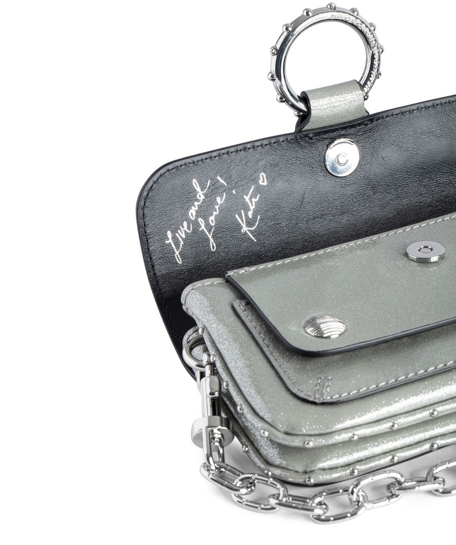 Zadig Voltaire Kate wallet infinity patent bag 24s REVERSIBLE