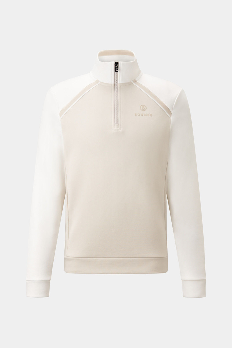 Sweat Troyer Tomek in Beige/Off-White 1
