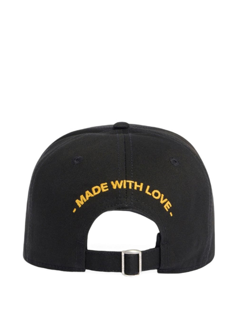 DSQUARED2 logo-patch baseball cap outlook