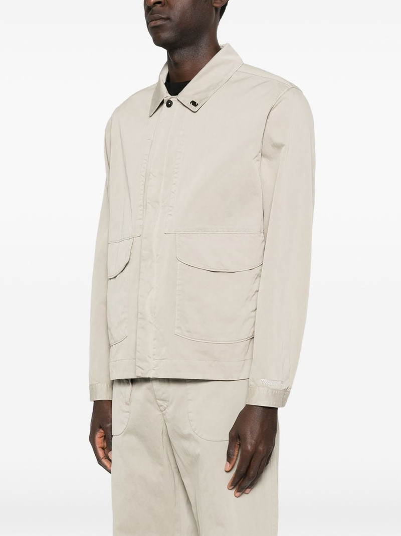 logo-patch pocket jacket 3