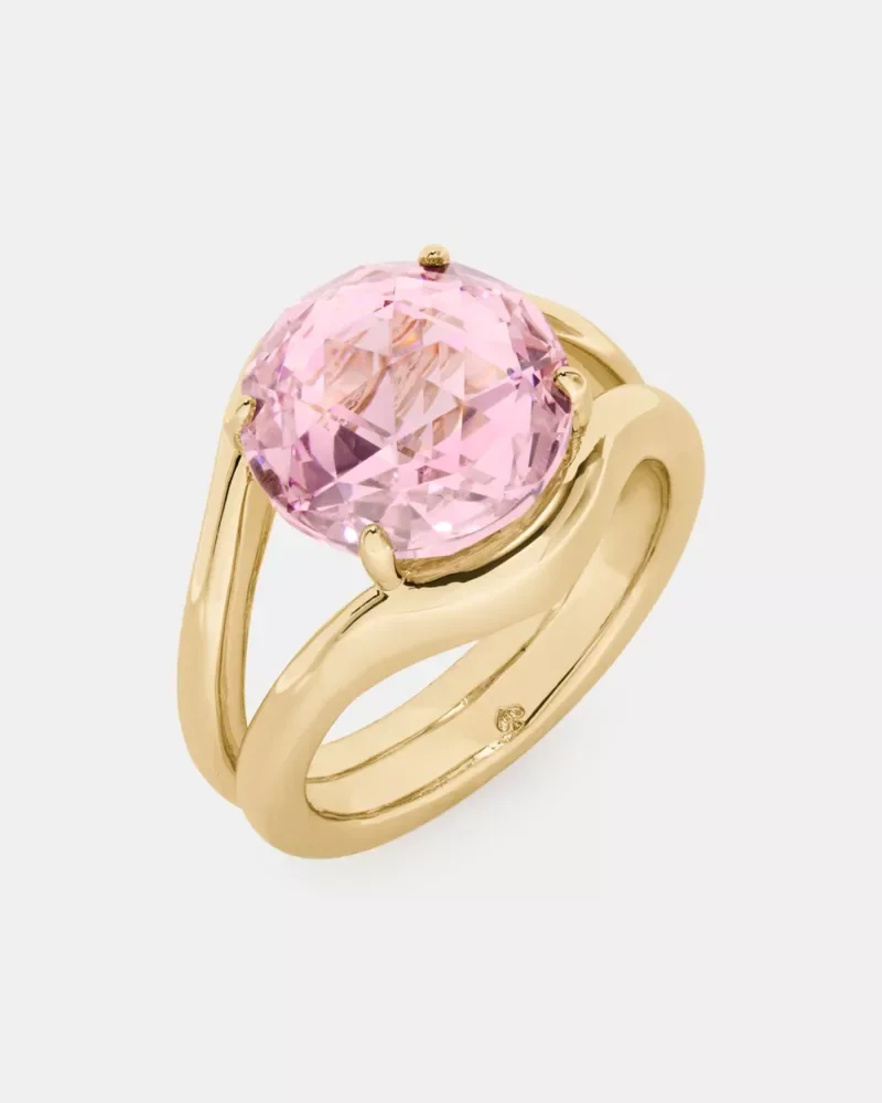 Opulence Rose Cut Signet Ring - 1