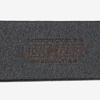 Iron Heart IHB-10-BLK Heavy Duty "Tochigi" Leather Belt - Black outlook