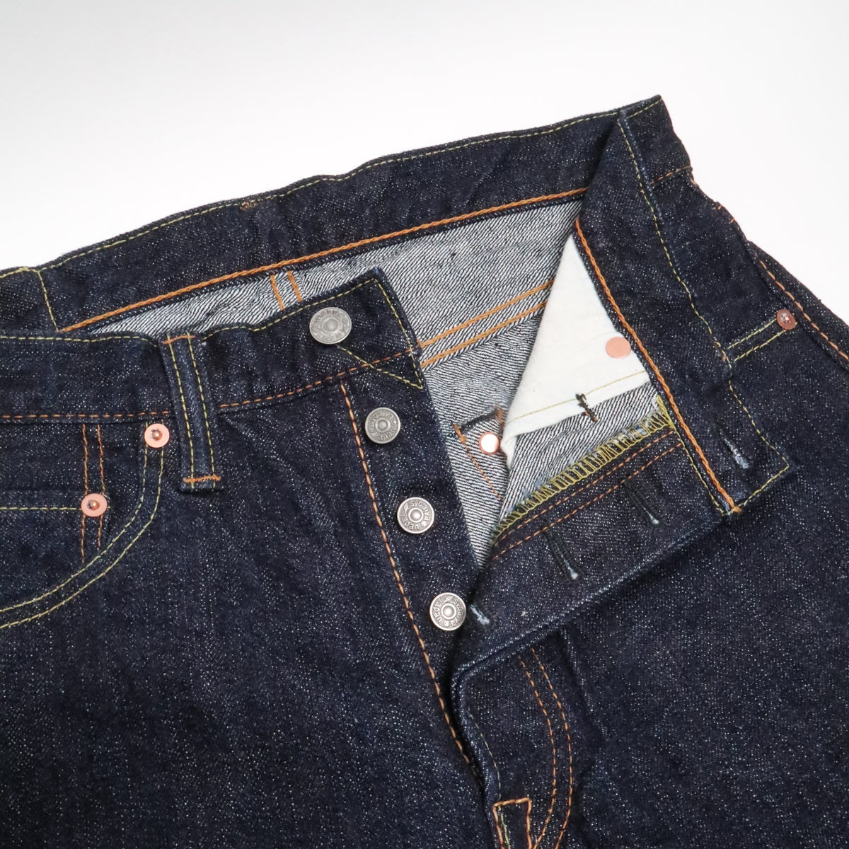 XX-003 14oz Selvedge Denim Regular Straight Indigo - 6