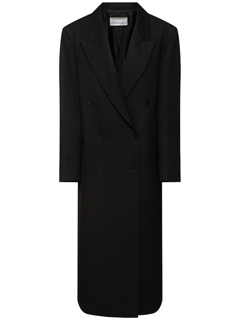 Jane oversize viscose blend long coat - 1