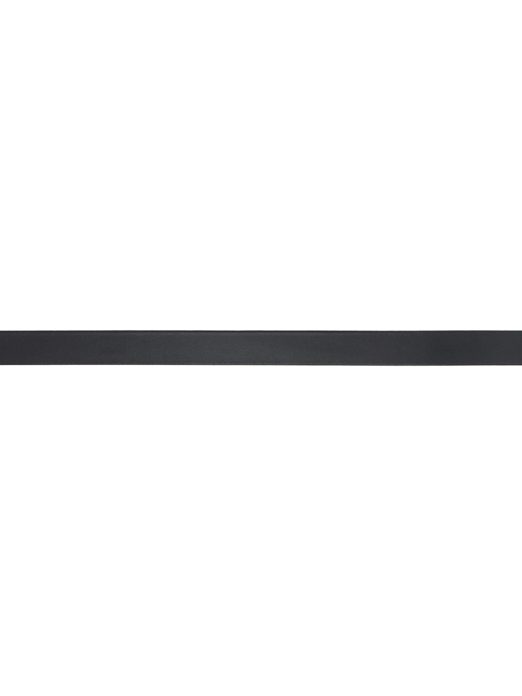 Black D-Buckle Classic Belt - 2