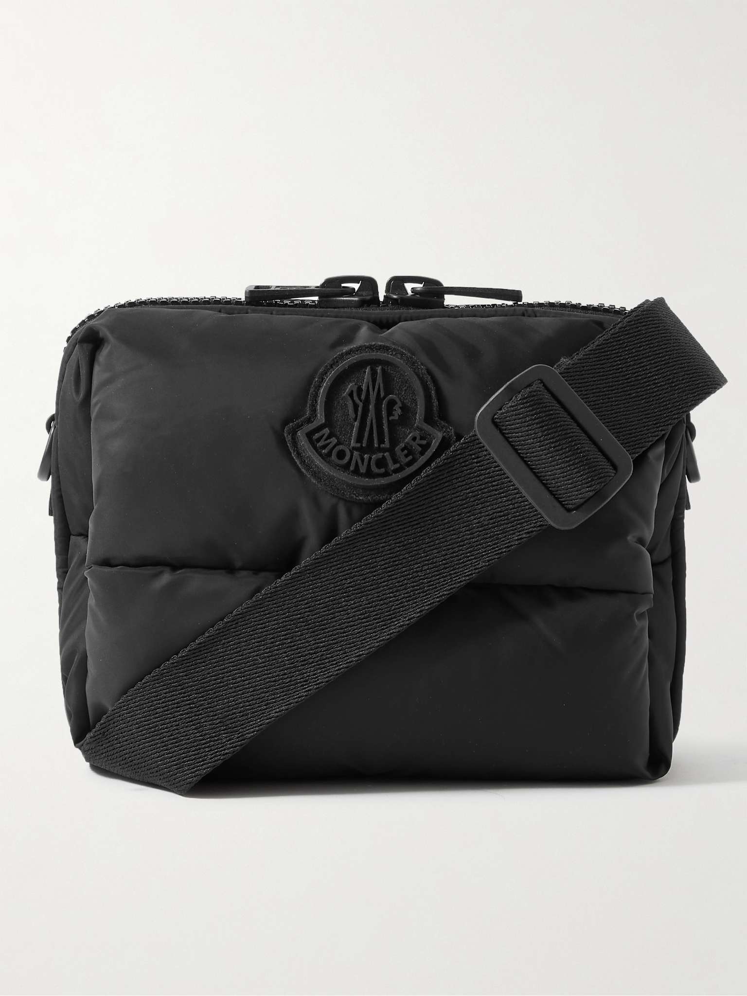 Legere Logo-Appliquéd Quilted Shell Messenger Bag - 1