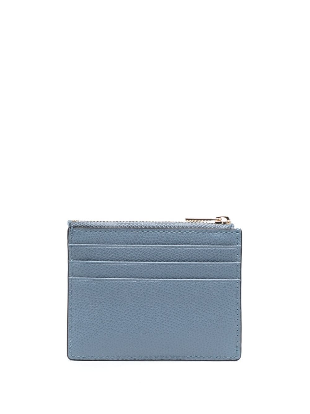 logo-lettering leather cardholder - 2