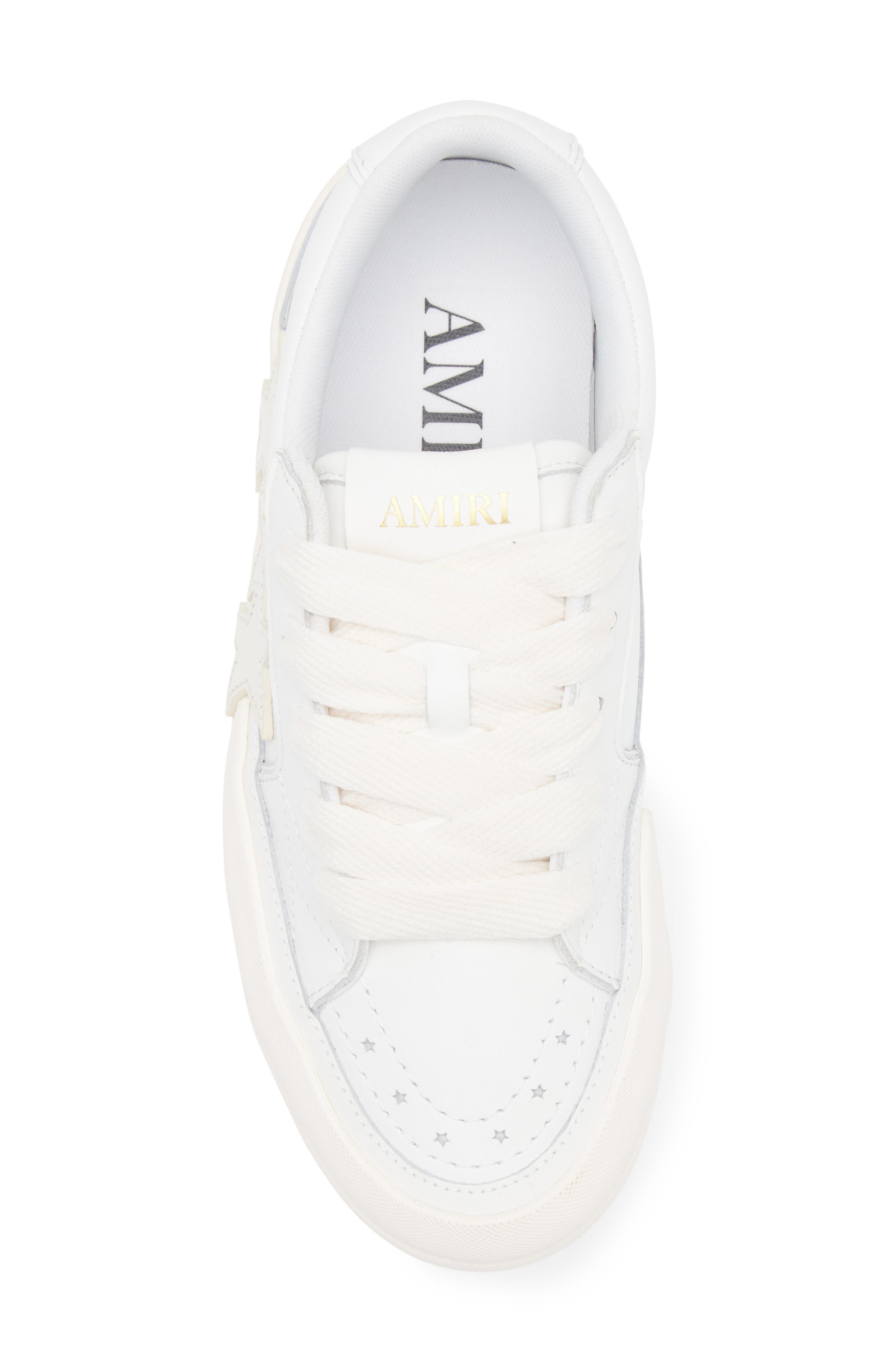 AMIRI Sunset Skate Low Top Sneaker in White at Nordstrom - 5