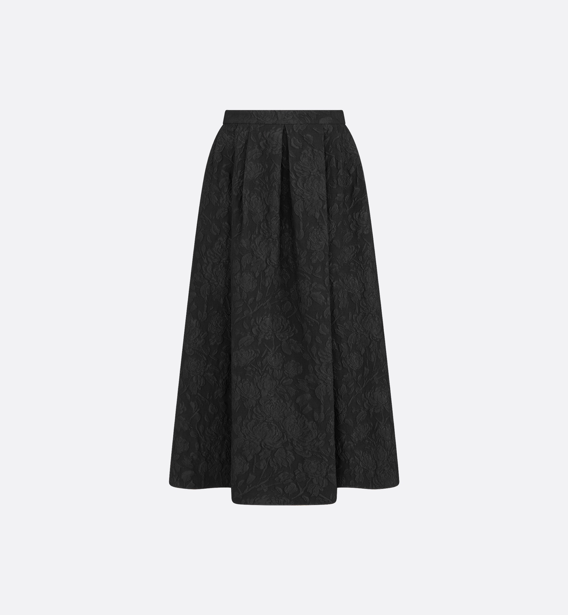 Mid-Length Flared Skirt - 1
