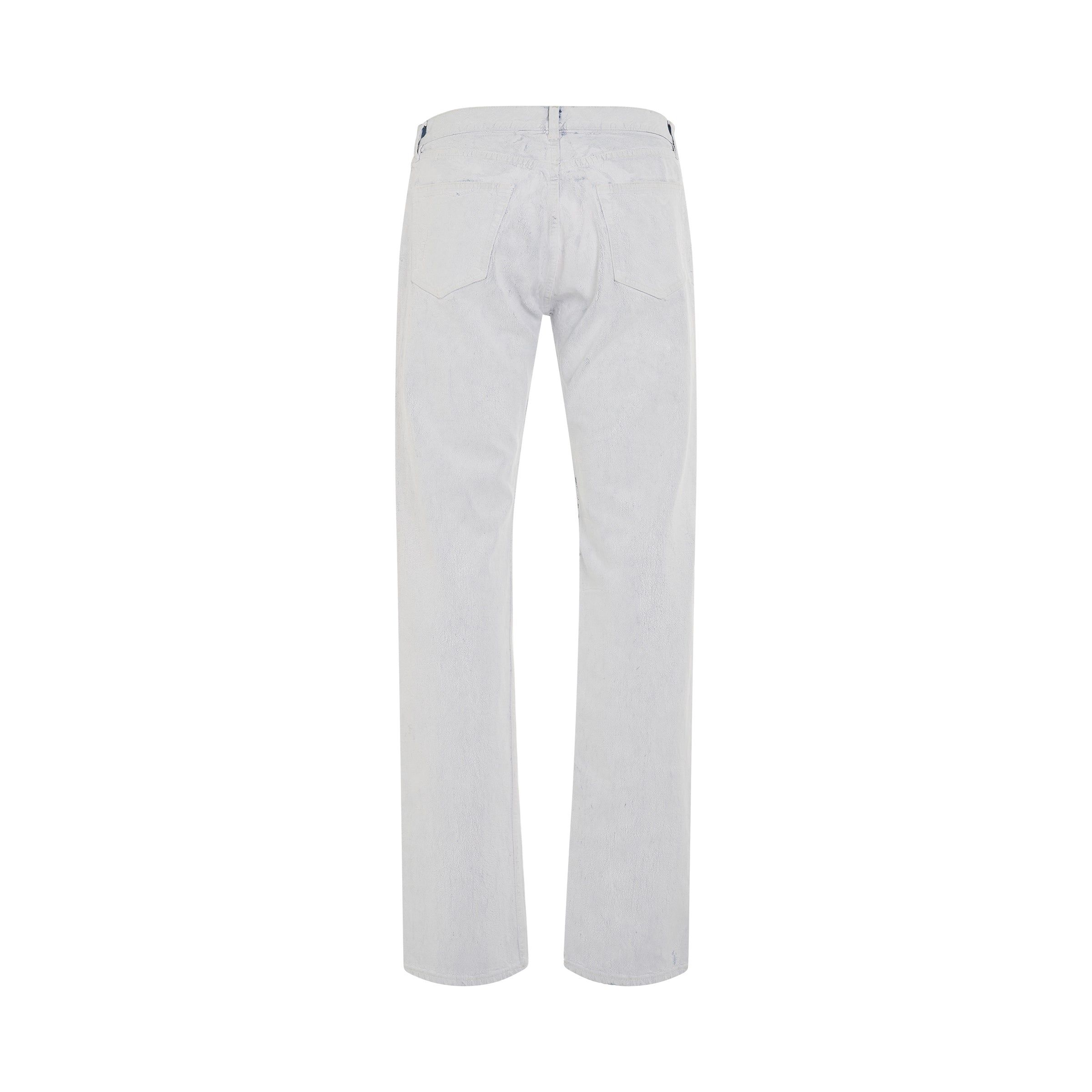 Bianchetto Straight Leg Jeans in Ice - 4