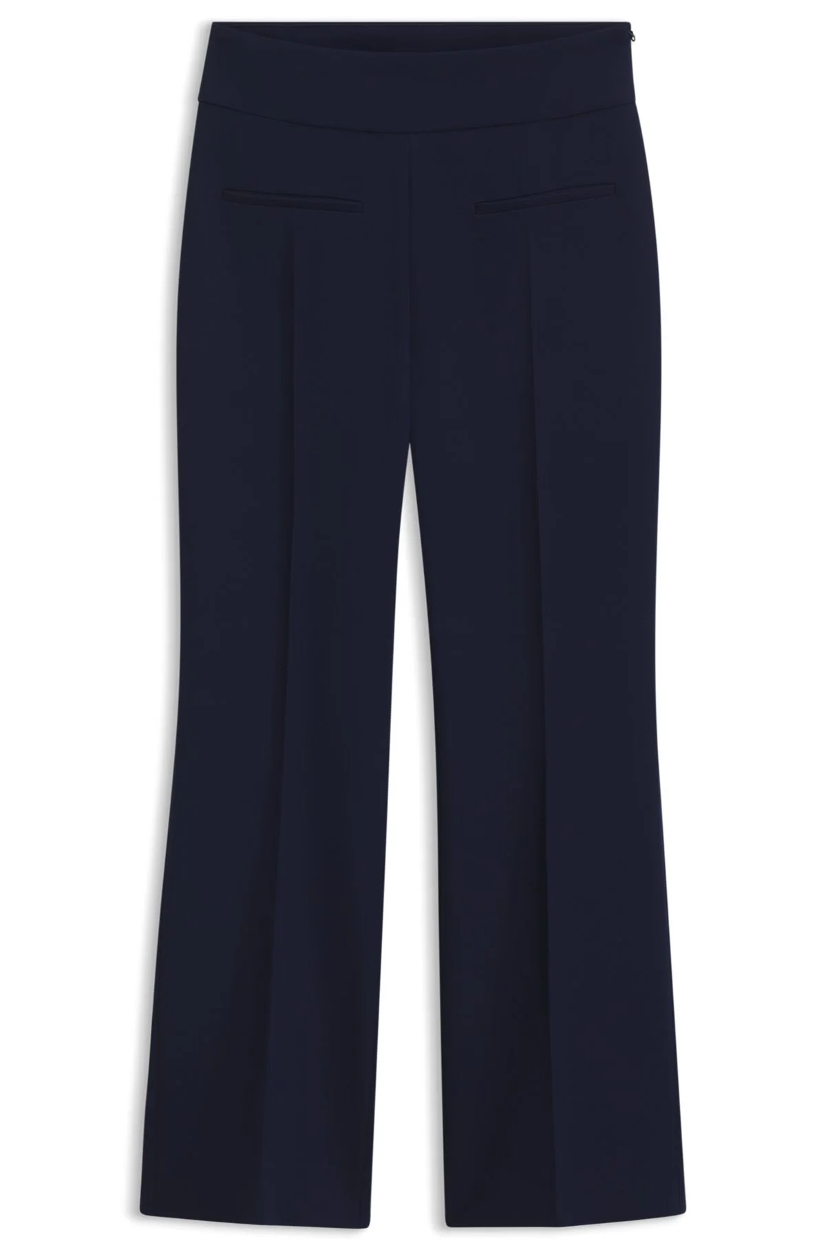 REGULAR-FIT PANTS WITH BOOTCUT LEG - 1