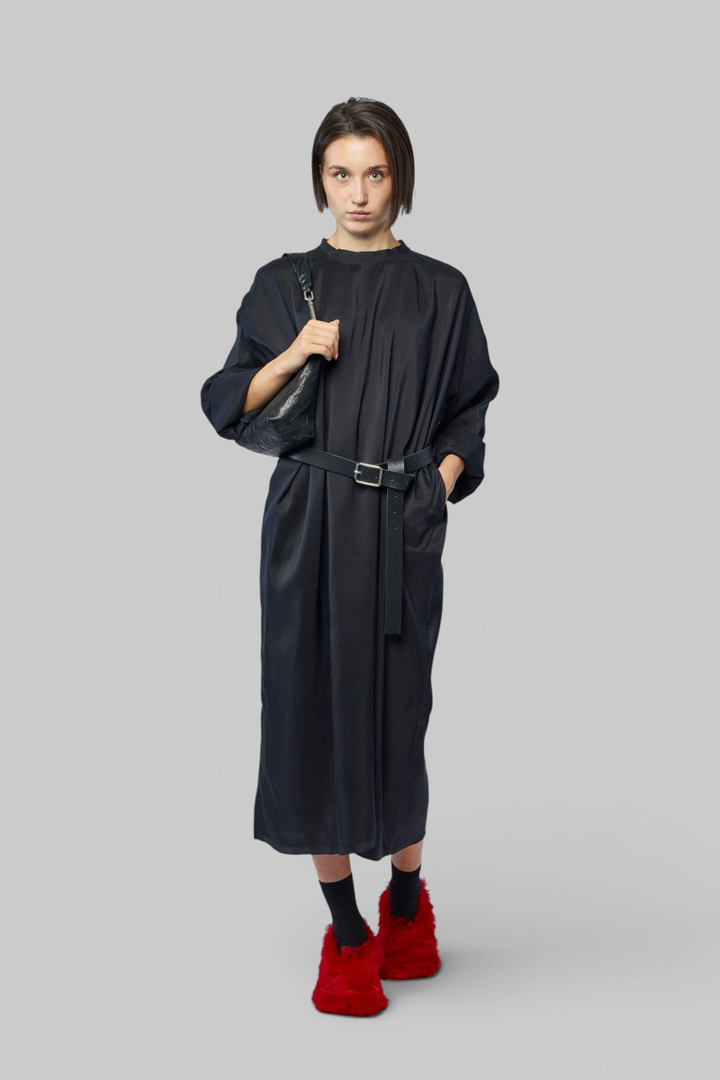 Long Sleeve Wide Dress 1