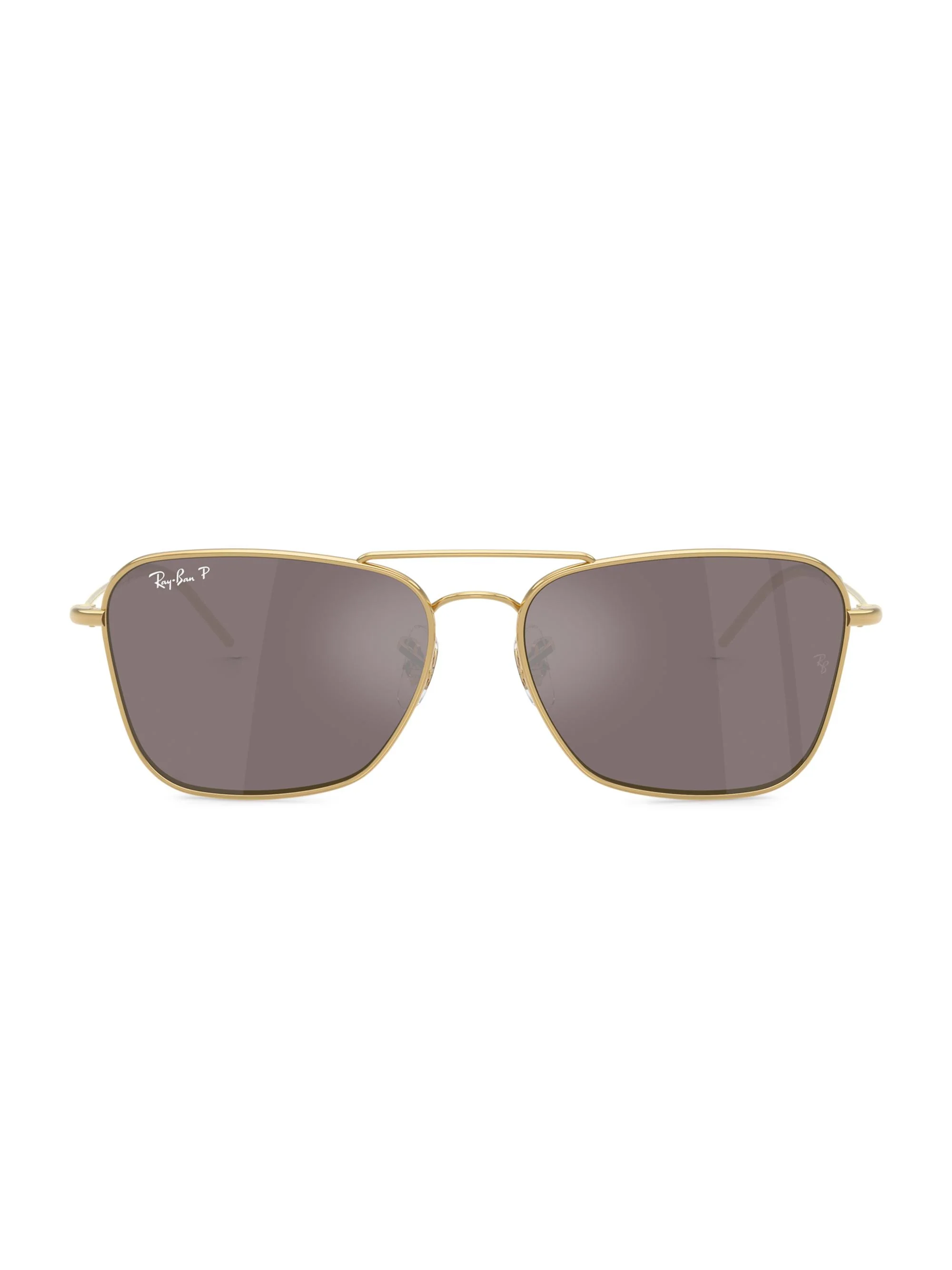 Women's 0RBR0102S 58MM Caravan Aviator Sunglasses - Mauve Rose Gold - 1