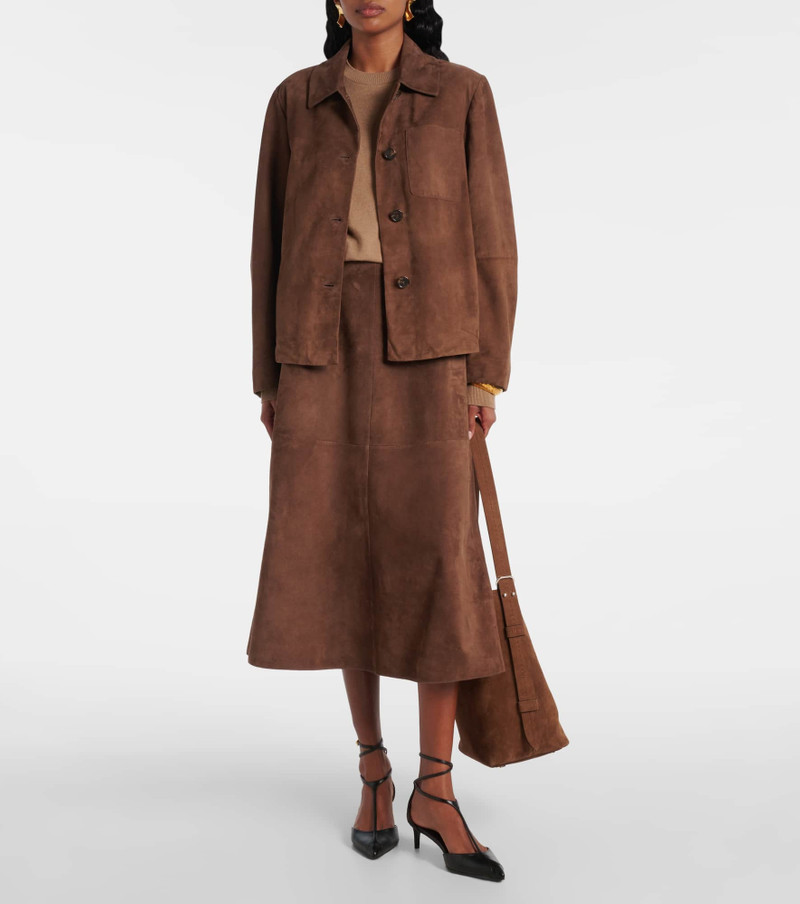 'S Max Mara Suede overshirt outlook