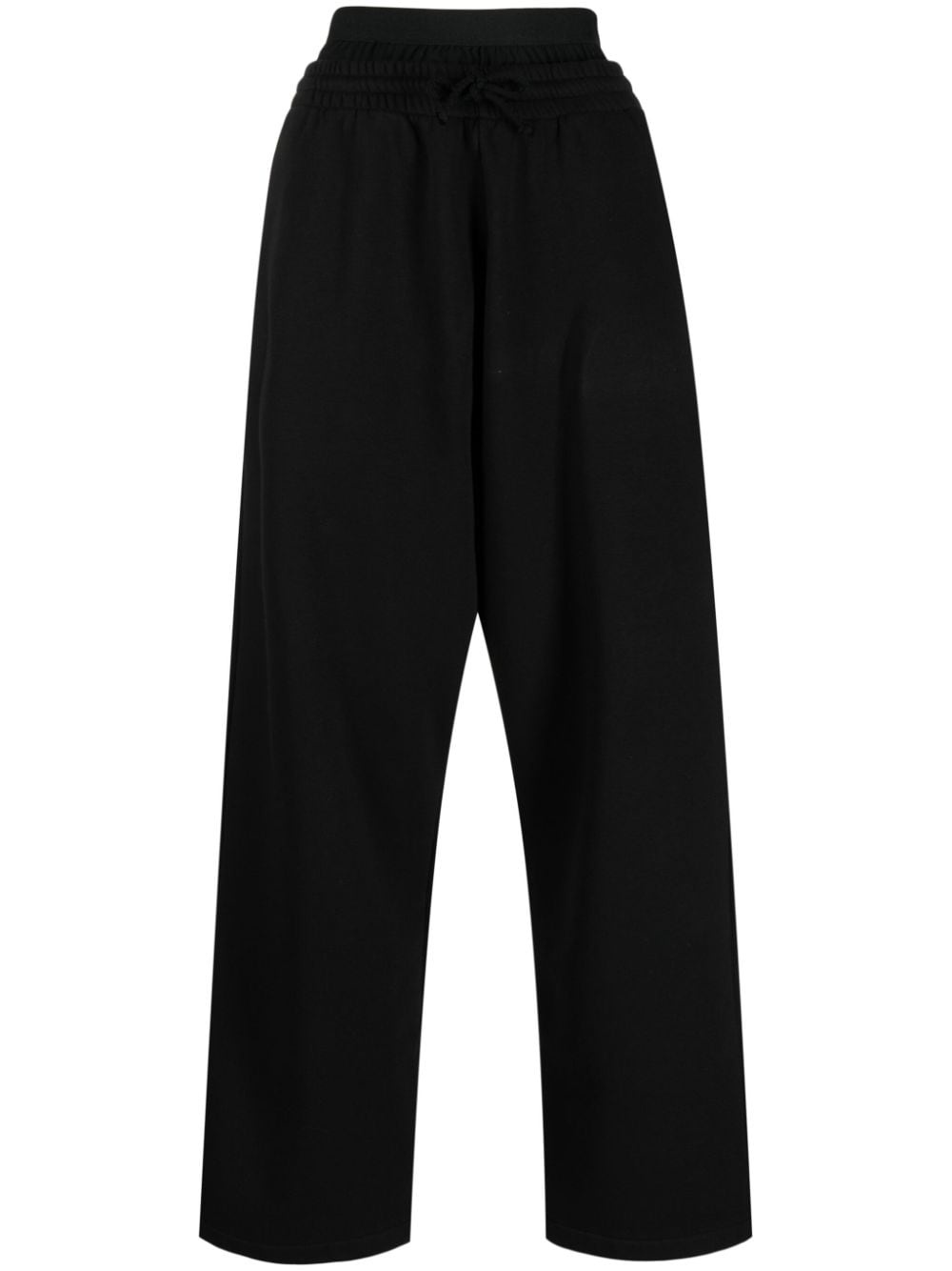elastic-waist wide-leg track pants - 2
