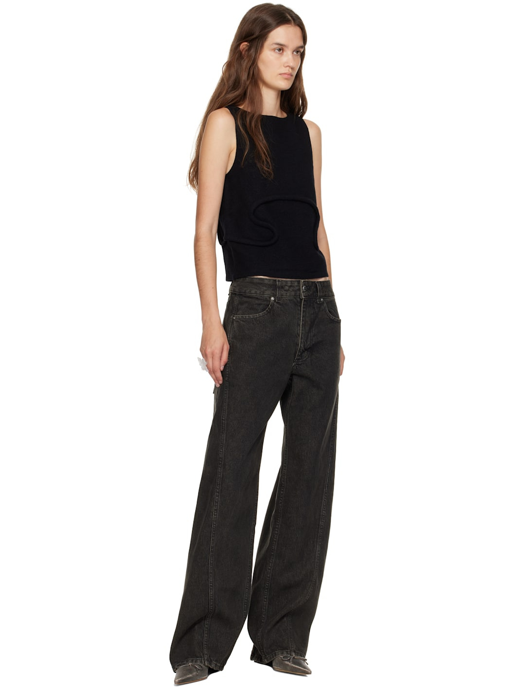 Gray Bend Jeans - 4