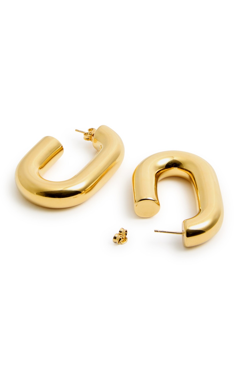Rabanne XL Link Hoop Earrings - 3