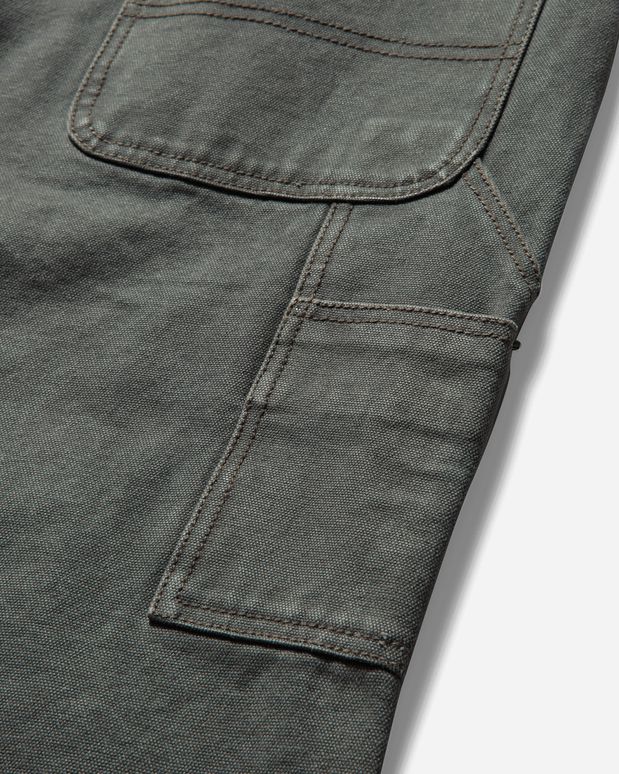 Men's Shinguard Canvas Pants Dark Olive - 4