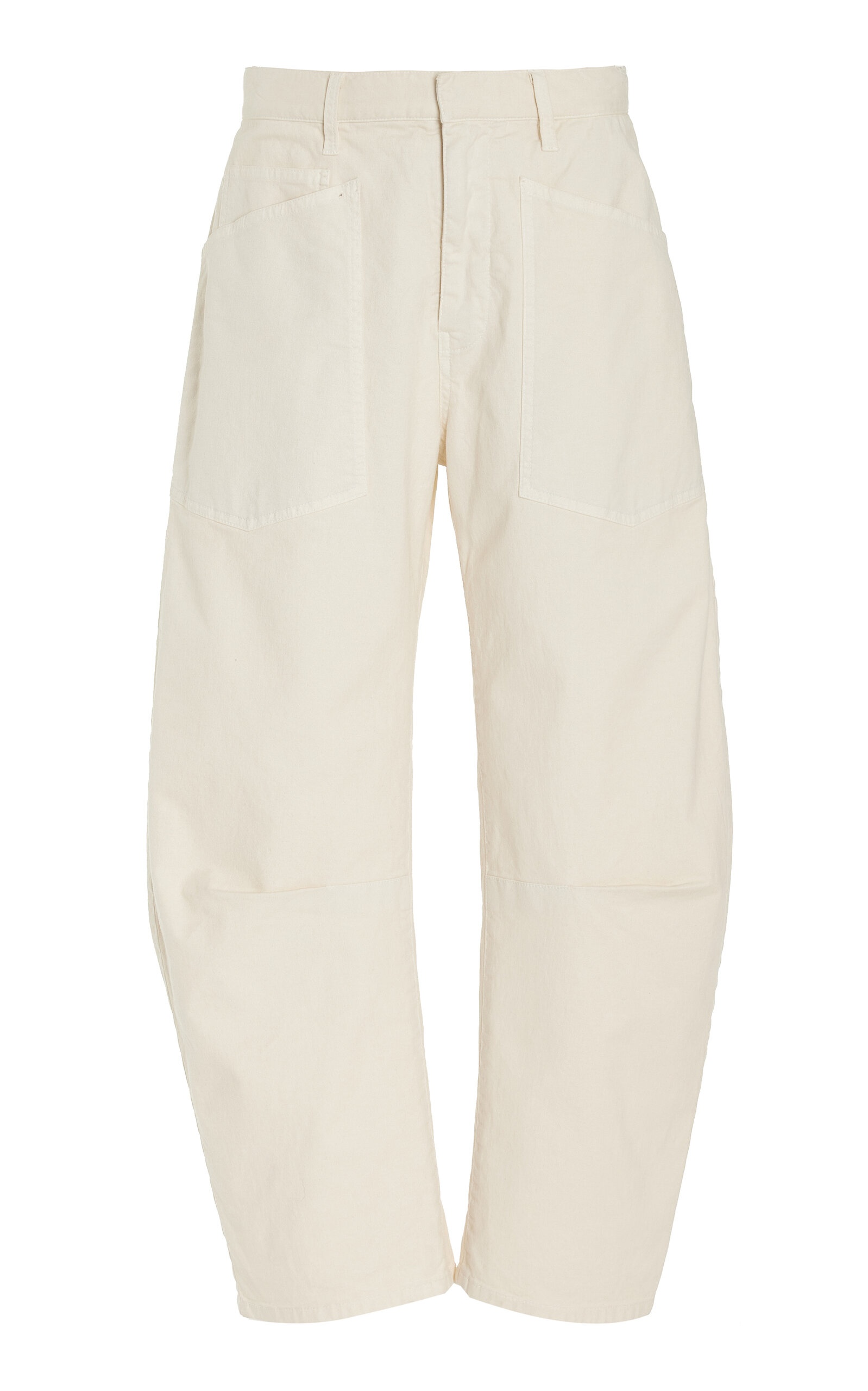Shon Stretch-Cotton Pants white - 1