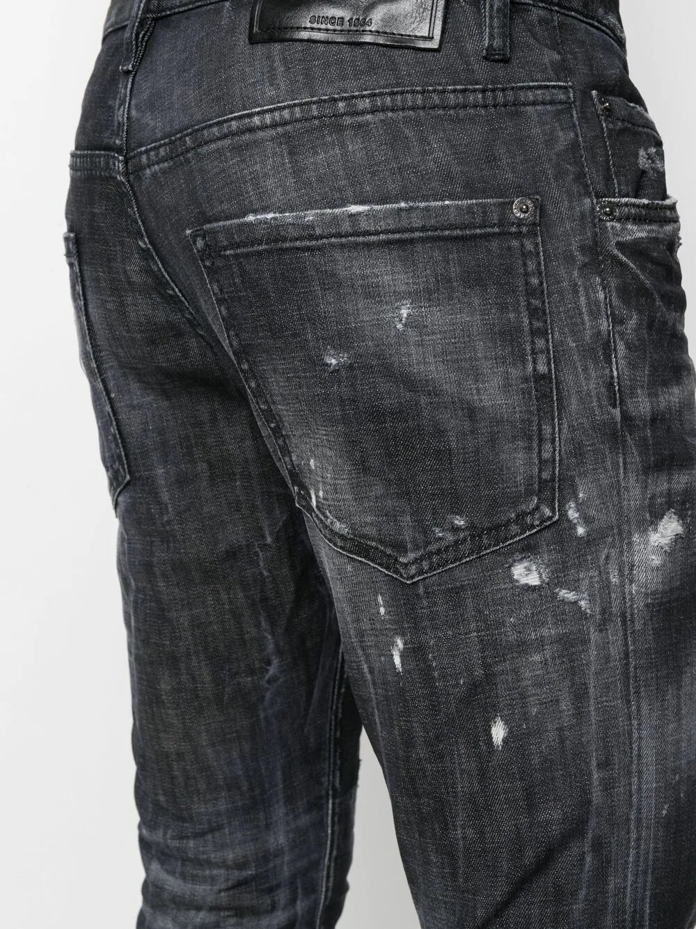 Icon distressed-effect skinny jeans - 5