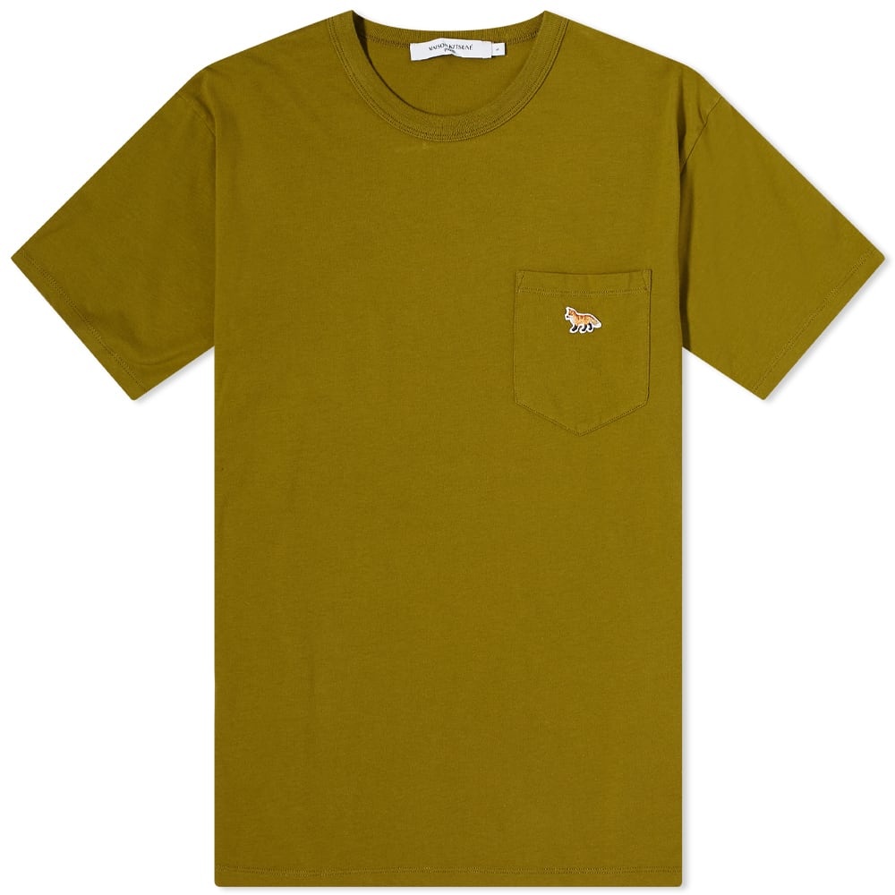 Maison Kitsuné Baby Fox Patch Classic Pocket Tee - 1