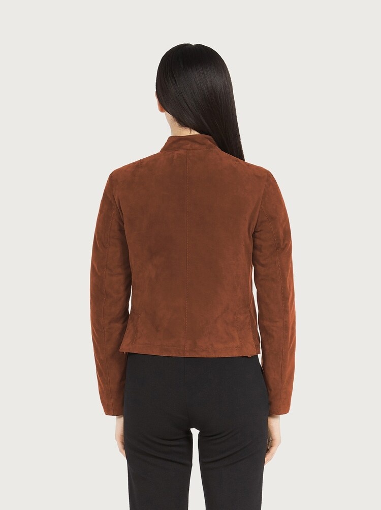 SUEDE BIKER JACKET - 3