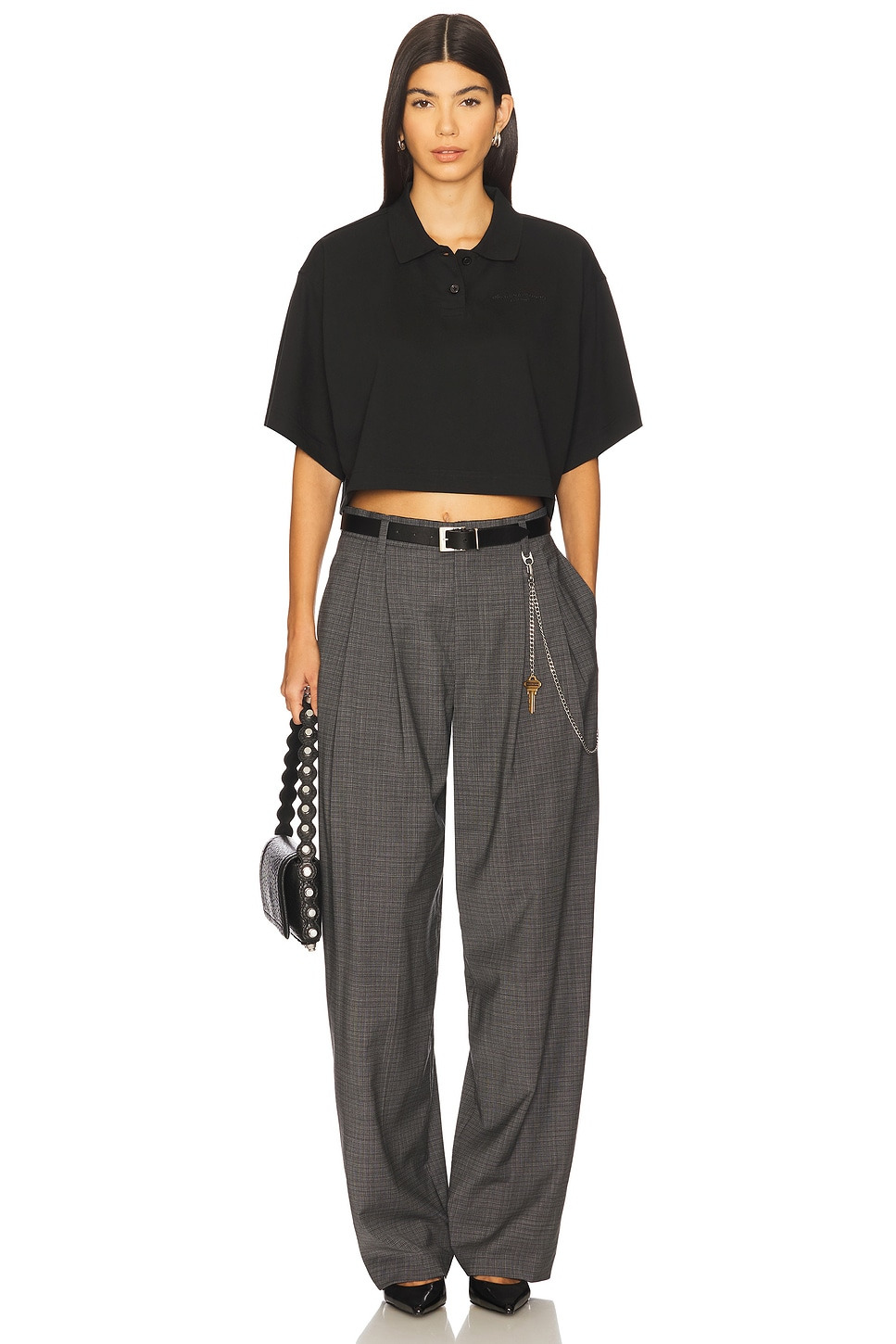 Cropped Polo T-shirt - 4