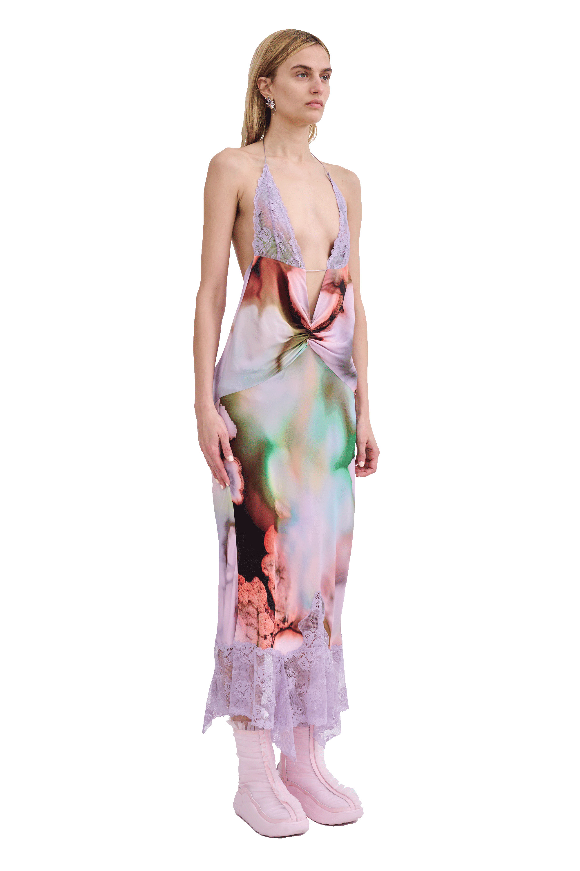 MOLD COURT SLIP DRESS - 3