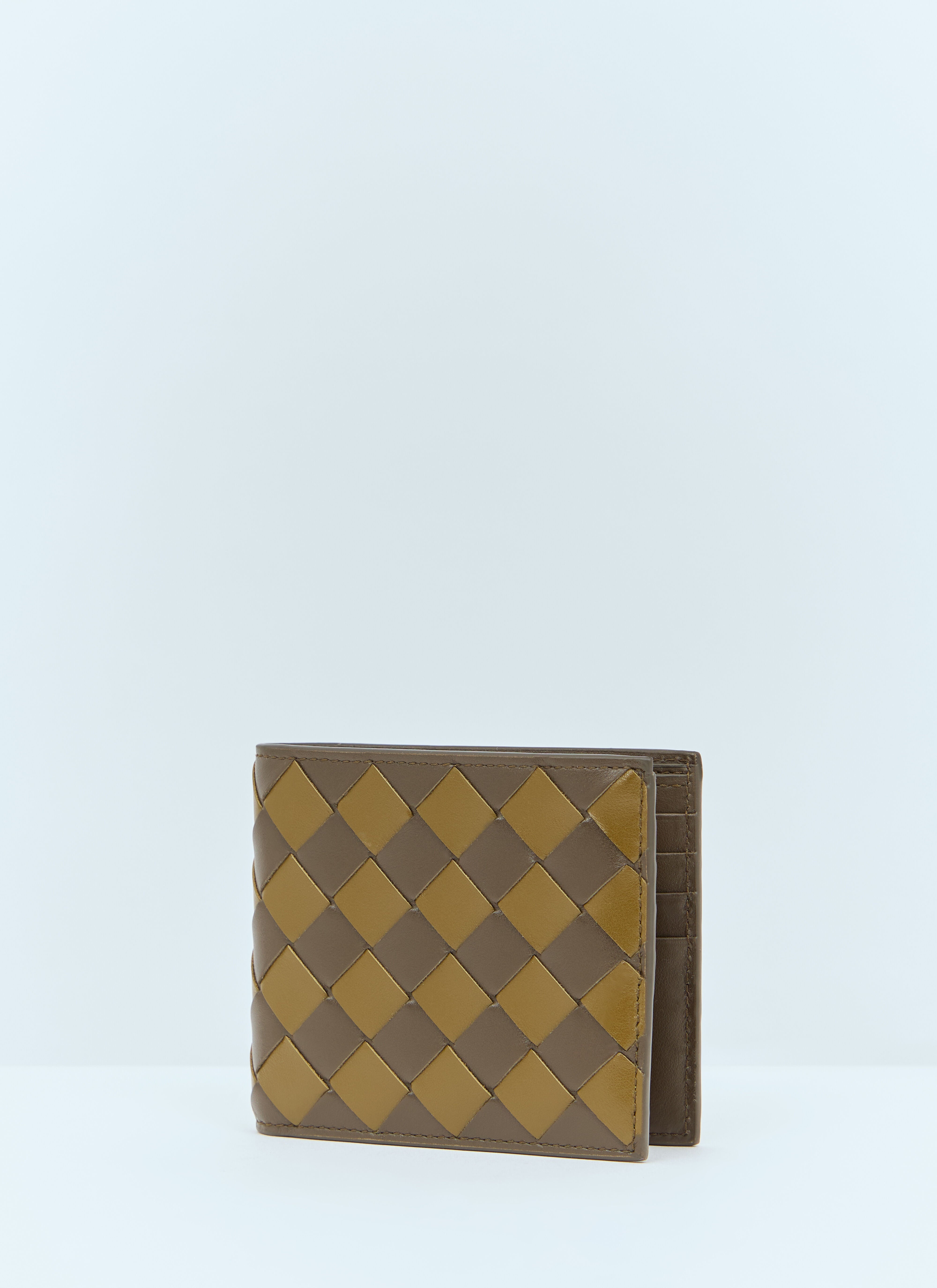 Bottega Veneta Men Intrecciato Bi-Fold Wallet - 3