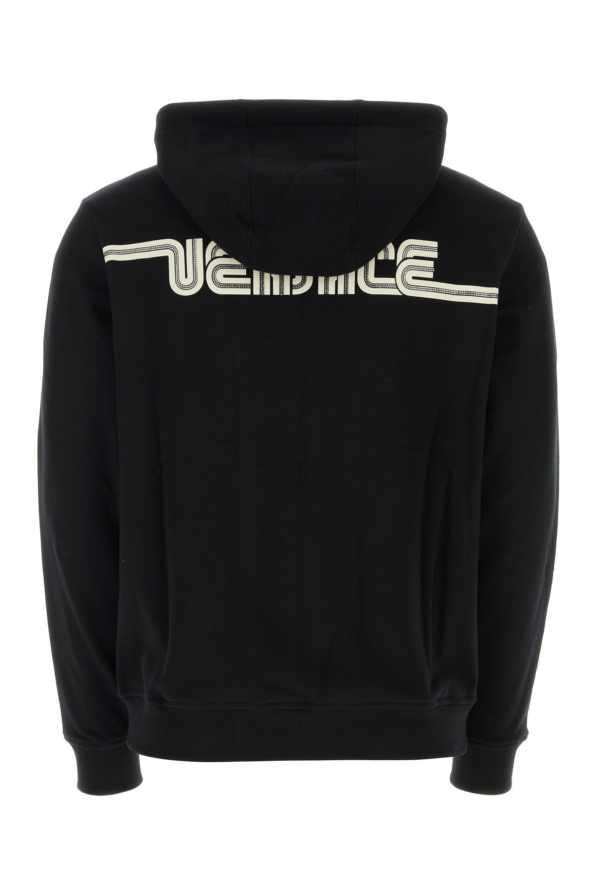 Black cotton sweatshirt - 2