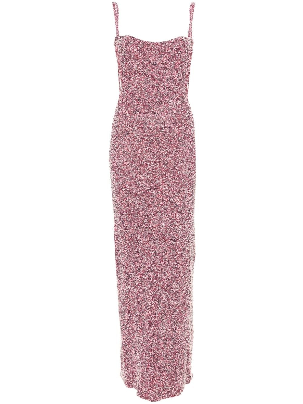 Charlie knitted maxi dress - 1