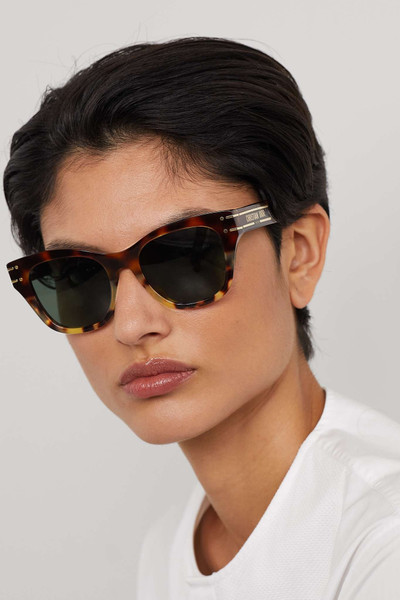 Dior DiorSignature B4I square-frame tortoiseshell acetate sunglasses outlook