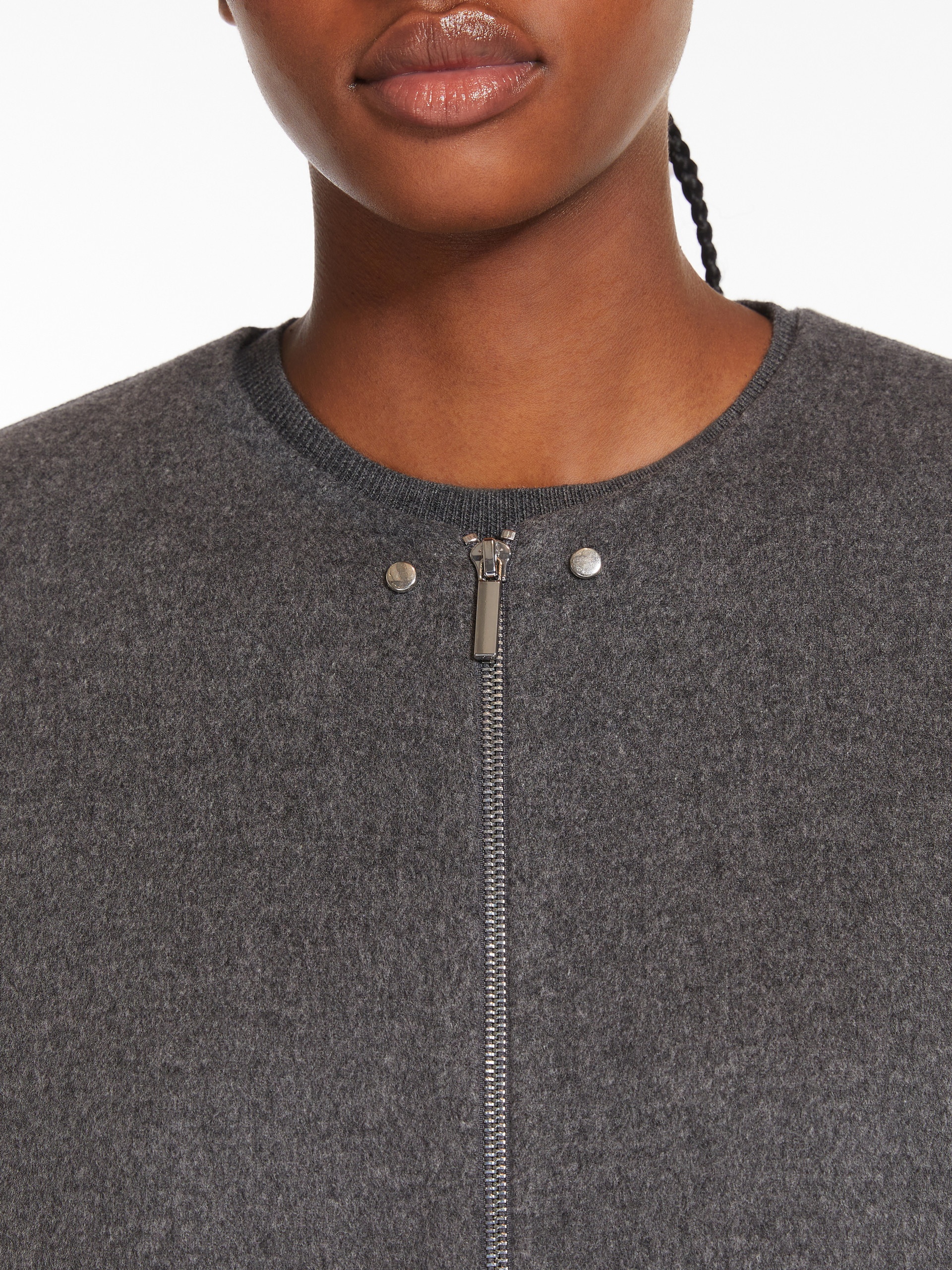 YEMEN Wool jacket with zip - 5