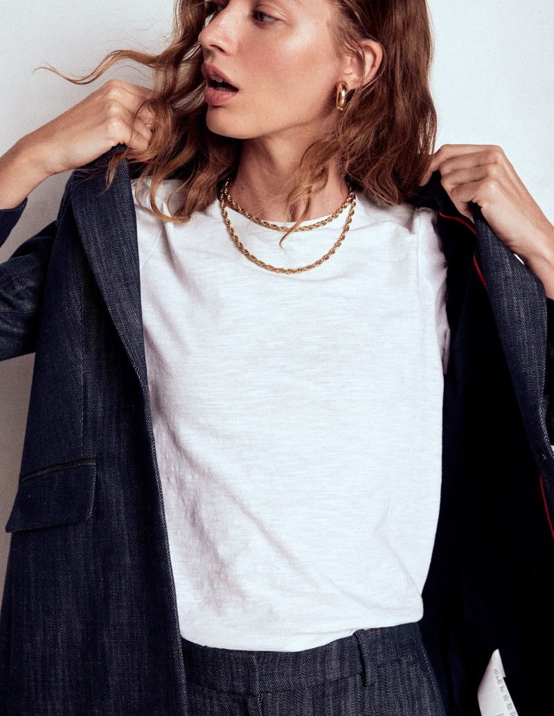 Woodbridge Twill Blazer-Navy, Indigo 7