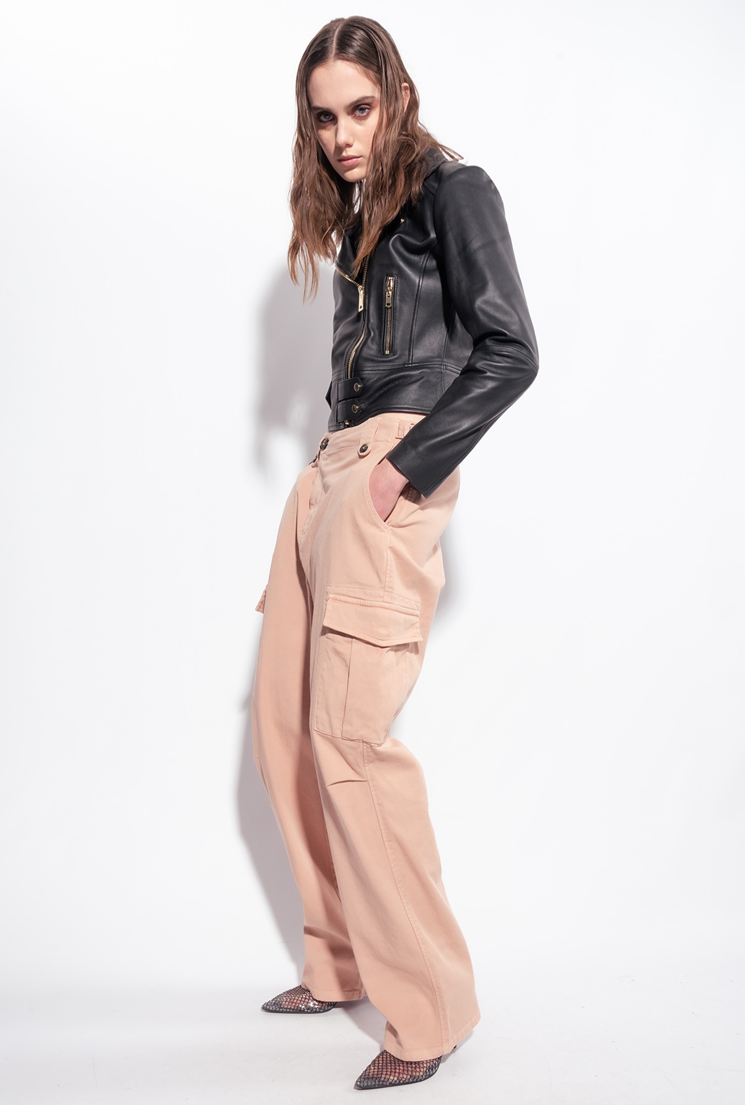 NAPPA LEATHER BIKER JACKET - 3