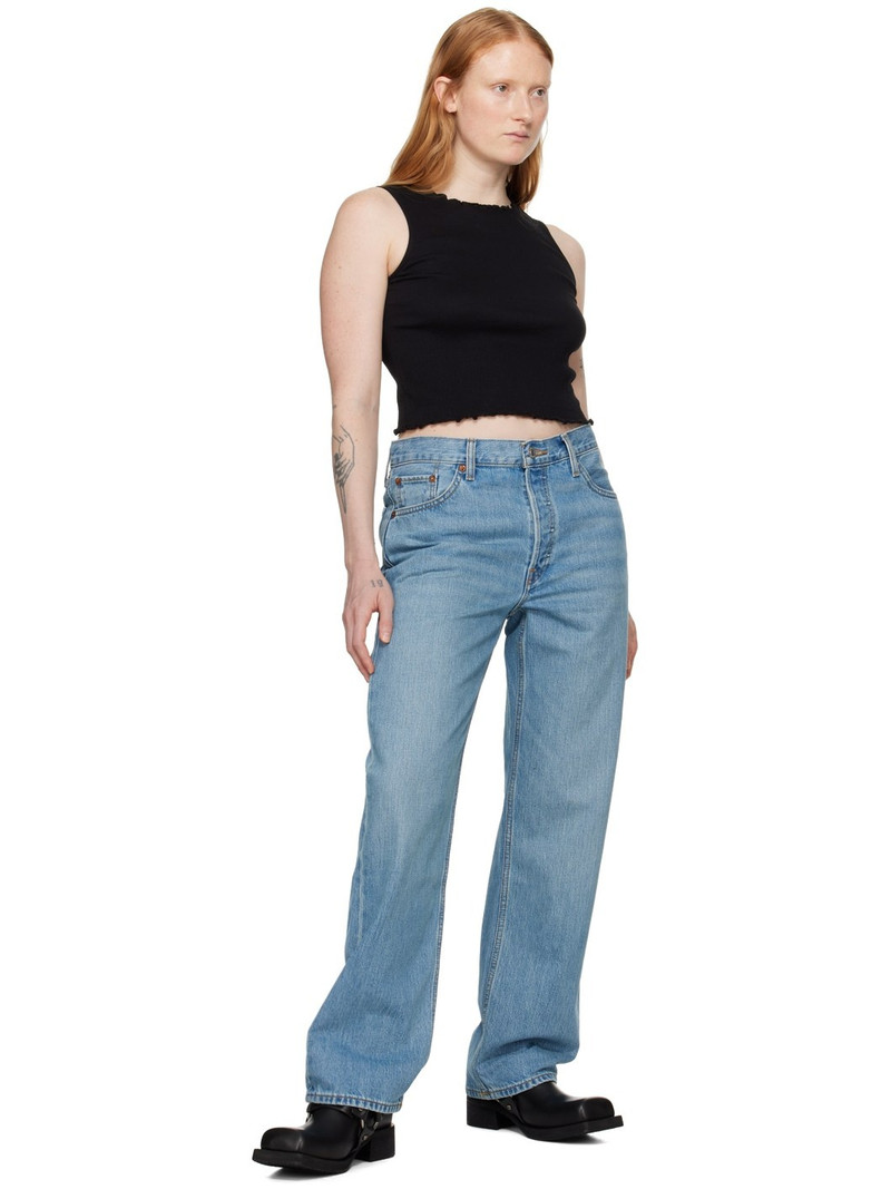 RE/DONE Blue Loose Longish Jeans outlook