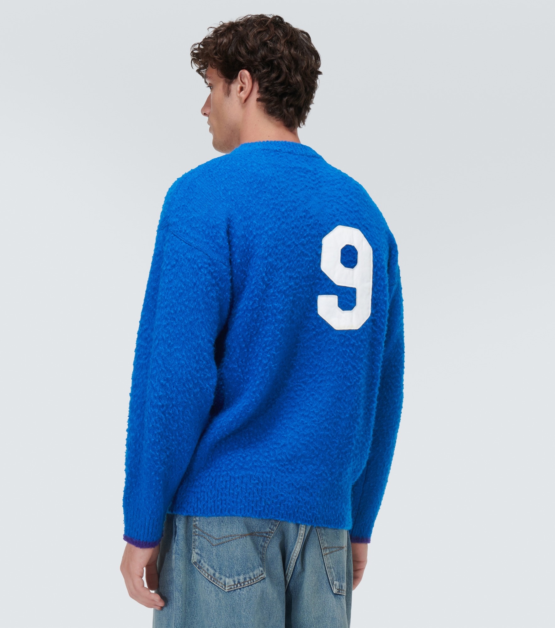 Bouclé sweater - 4