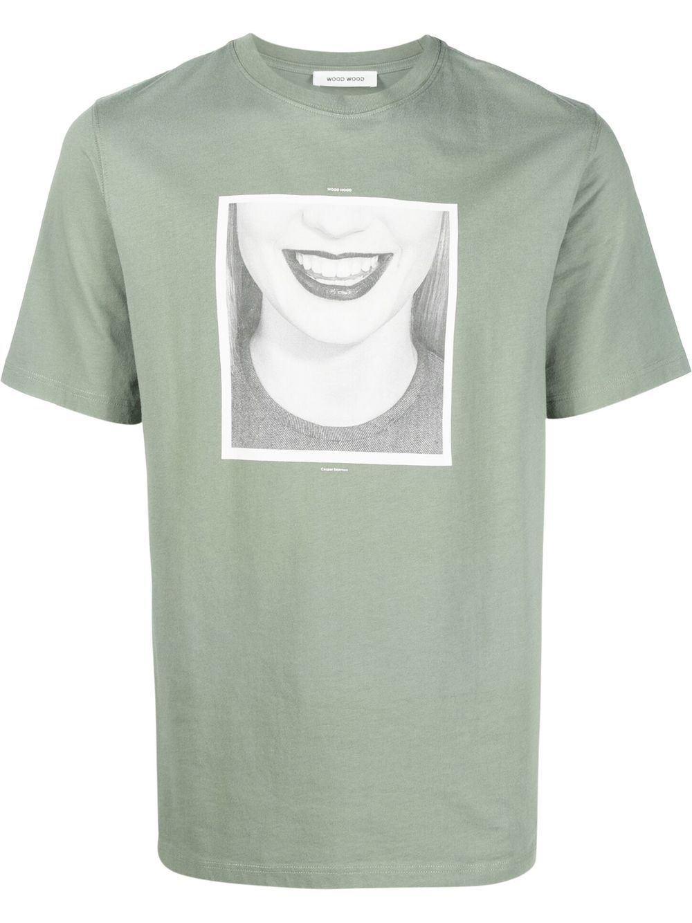 graphic-print organic cotton T-shirt - 1