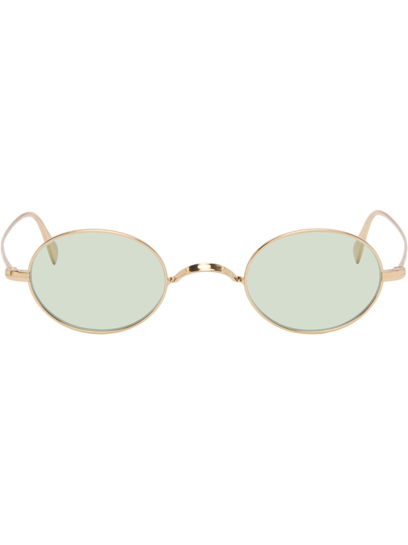 Gold Calidor Sunglasses 1