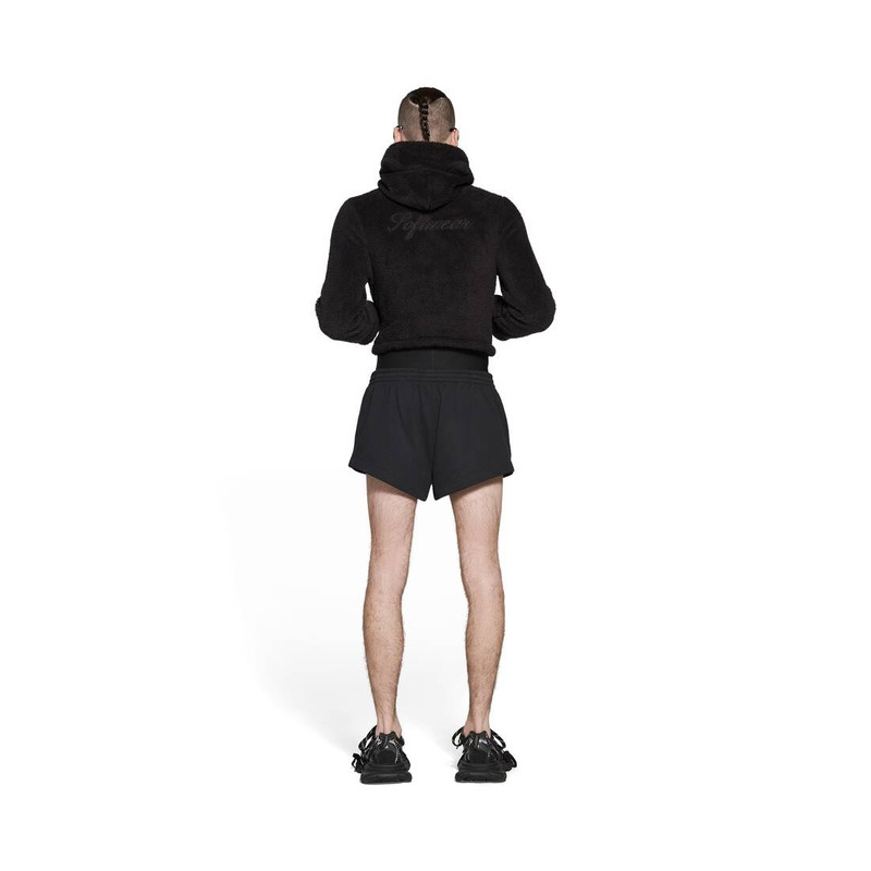 Running Shorts in Black Faded 4