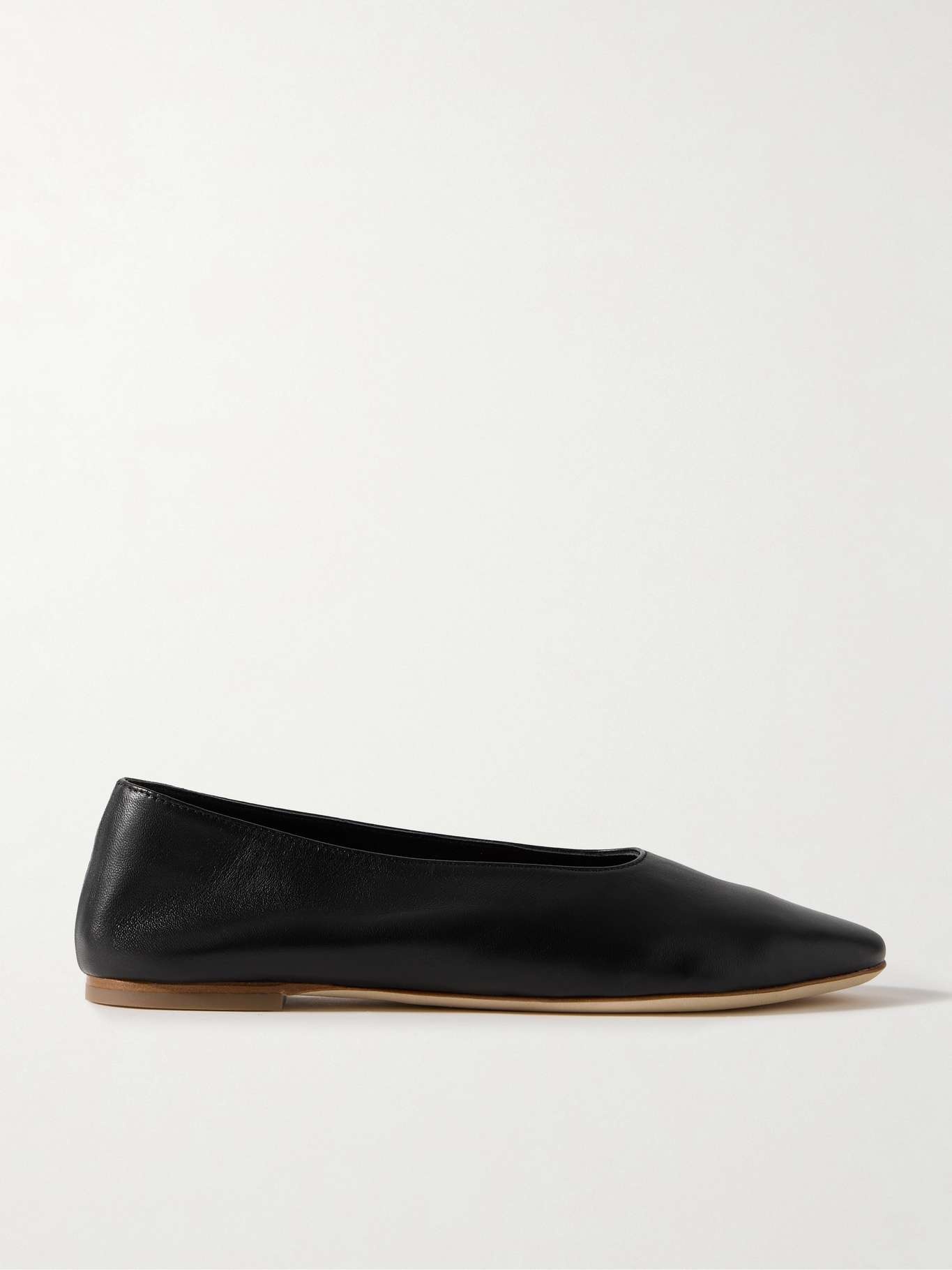 Alba leather ballet flats - 1