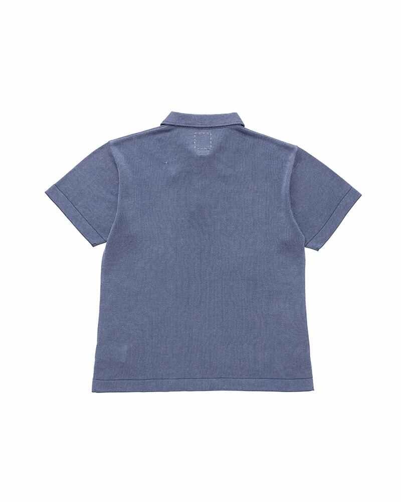 POLO SHIRT KNIT S/S (SIC) BLUE - 2