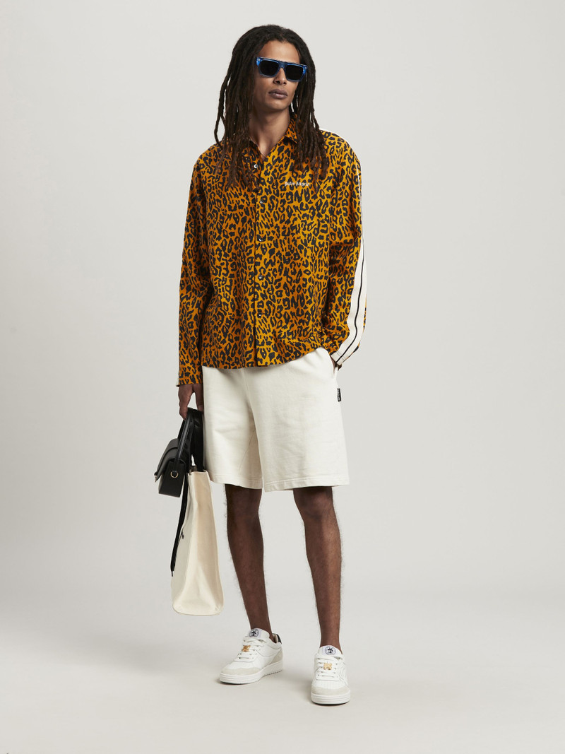 Palm Angels Cheetah Track Shirt outlook