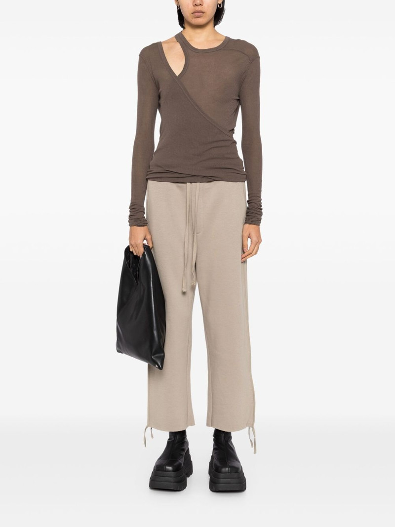 thom/krom drop-crotch sweat trousers outlook
