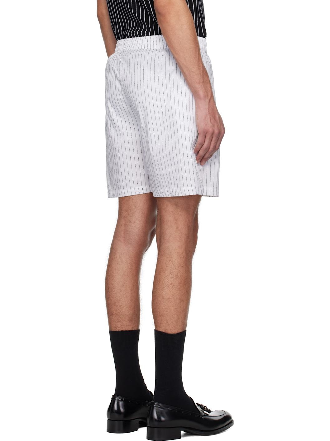 White Sport Shorts - 3