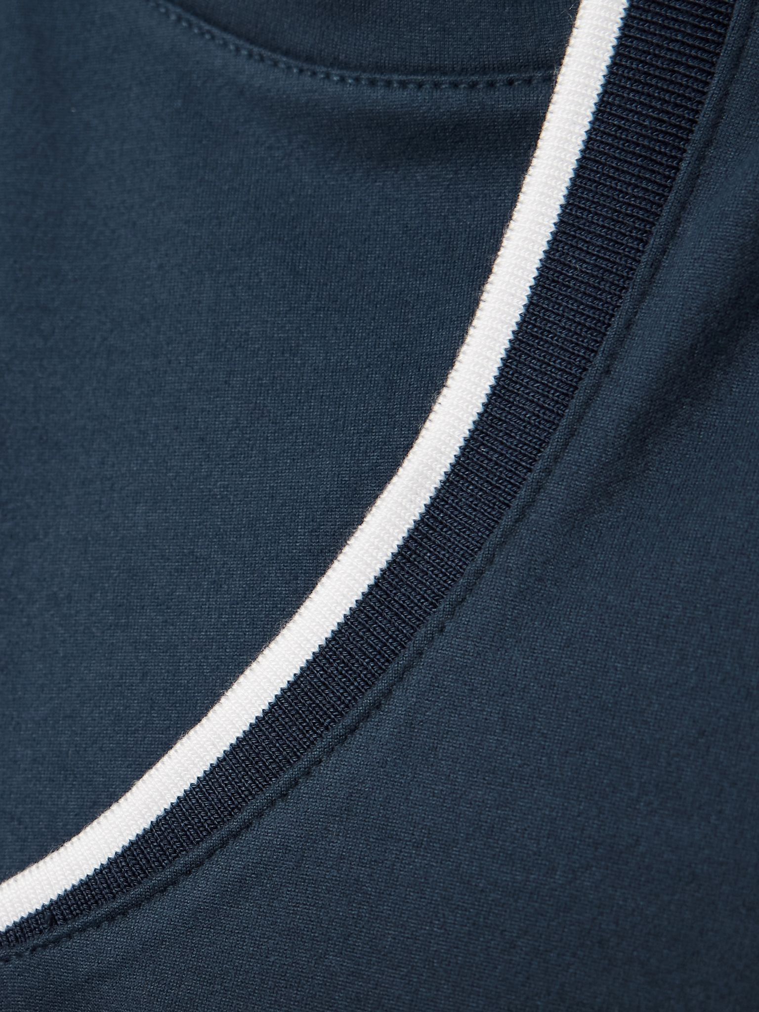 Arton stretch-jersey tank Navy - 5