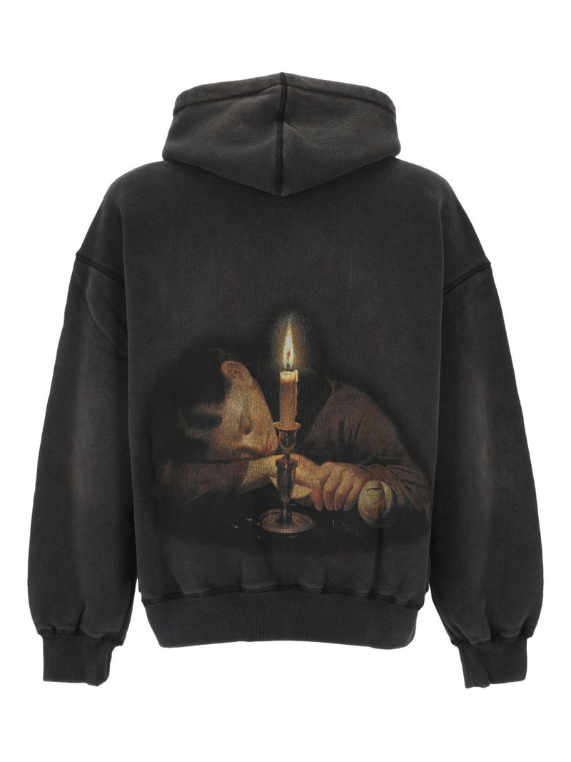 MISBHV washed-effect hoodie outlook
