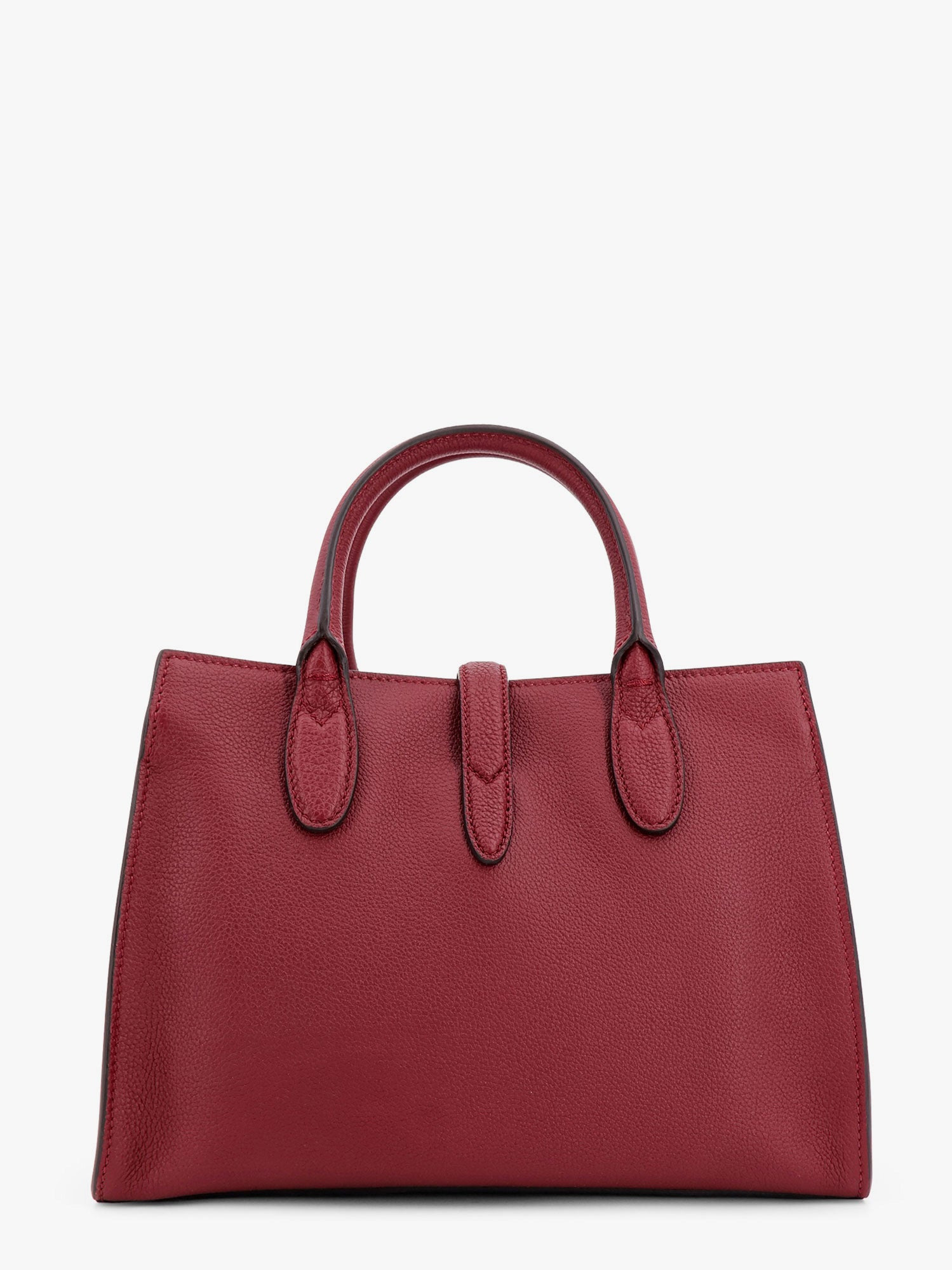 Gucci Leather Handbag With Metal Detail - 3