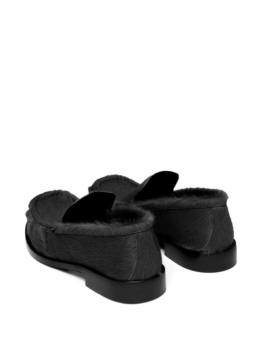 ponyhair loafers - 3